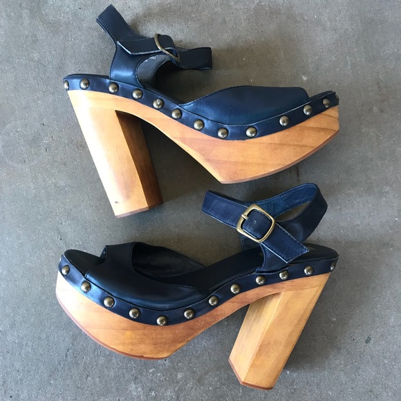 Jeffrey Campbell Shoes - Woodies by Jeffrey Campbell boho clogs